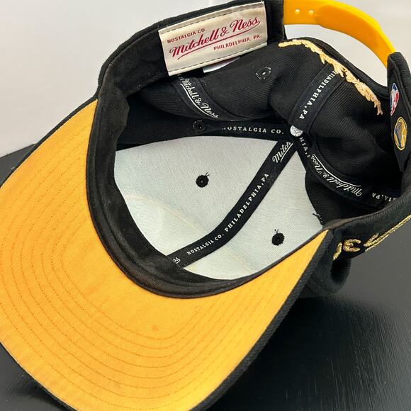 NBA Golden State Warriors Mitchell & Ness Snapback Hat Stephen Curry #30 - Picture 5 of 8